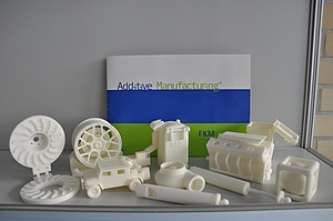 Modelle (SLS-Verfahren) Vitrine bsb