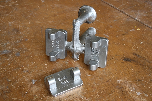 Foto vom fertigen Gussteil