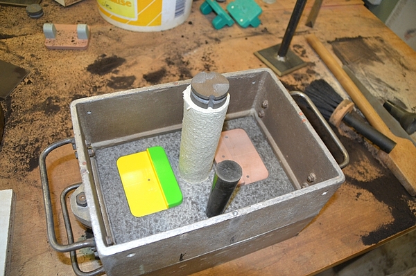 Formherstellung für zwei Schwenklager im Unterricht